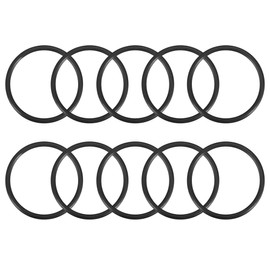 sourcing map Nitrile Rubber O-Rings 37mm OD 33mm ID 2mm Width, Metric Sealing Gasket for Automotive Machine Plumbing, Pack of 10