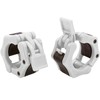 HACUBA FITNESS Olympic Barbell Clamps Collars Quick Release Pair Weight