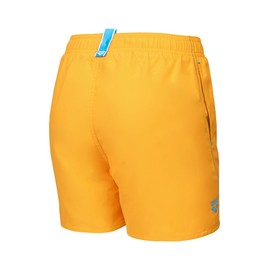 ARENA Boys' Fundamentals Logo Jr Boxer R Swim Trunks (Pack of 1), Parrot-turquoise, 164