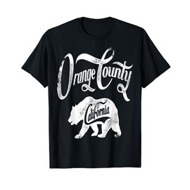 Bear Orange County California Vintage Retro T-Shirt T-Shirt