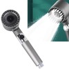 High Pressure Handheld Shower Head with Filter 1/2in Universal Interface