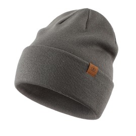 Home Prefer Mens Winter Hats Acrylic Knit Cuff Beanie Cap Warm Womens Beanie Hat (Grey)