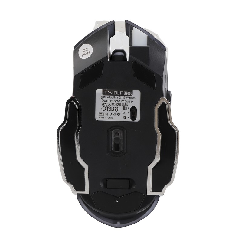 Mouse Ergonomic Silent 1200 1600 2400 DPI Wireless Mechanical Mouse