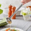 Soro Essentials- 2 oz Stainless Steel One-Piece Ladle with Curved