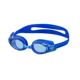 VIEW V780JSA BL Swimming Goggles, Made in Japan, For Children Ages 4 to 9 Years, Anti-fog Function SWIPE Equipped, Easy Strap Adjustment, UV Protection, Antibacterial Specifications, Blue