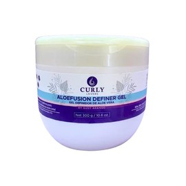 Curly Lovers Dense Aloe Vera Defining Gel with Aloe Vera, Flaxseed Extract, Coconut Oil & Provitamin B5, 10.6 oz