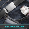 Nelbons Men's Belt Ratchet Belt Automatic Buckle for Men Suit