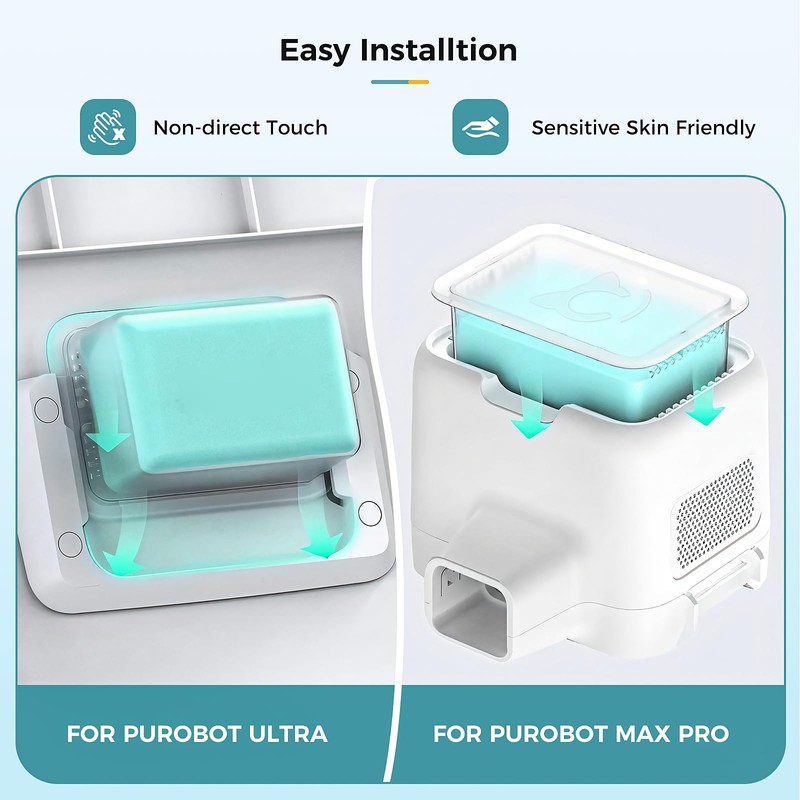 N60 Odor Eliminator for Petkit Purobot Ultra and Purobot Max