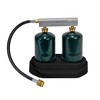 Mr Heater Dual 1 lb. Tank Hook Up Kit, Chrome