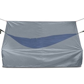 Oak Creek Advanced Hammock Rain Fly. 110 Inch Multipurpose Rainfly for Hammocks. Provides Protection from The Elements. Lightweight Waterproof Tarp Works with Any Camping Hammock