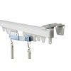 A&F Rod Decor New White Curtain Track Kit 48 inch
