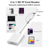 2025 New Release: SD Card Reader, 2-in-1 Lightning/Type-c USB3.0, Bi-Directional,