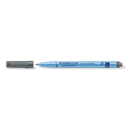 STAEDTLER Lumocolor Correctable Foil Pen Black 0.6, F