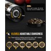 [Upgraded 66g Large Capacity] Electric Salt and Pepper Grinder Set