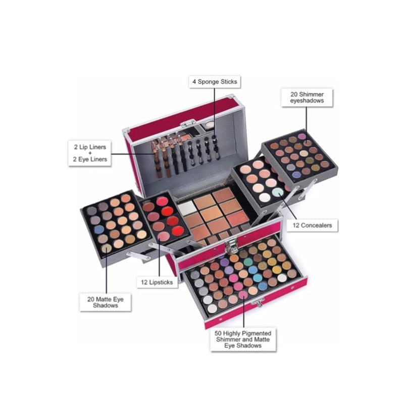 Caja De Maquillaje Femenino Integrado De 132 Colores