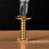 #8 x 1 Wood Screw 500Pcs Alloy Steel Standard Thread