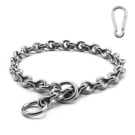 Dragon Bone Training Collar - Anti-Pull No-Choke Adjustable Slip, Durable Dog Collar for Walking, Running, and Pet Leash Training, Medium Dogs,(Medium：20in x 3mm(Neck max 18in))