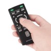 Remote Control, Black ABS Sound Bar Remote Control Replacement for
