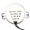 Synchronous Motor Gear Motor 4 W (5-6 rpm)