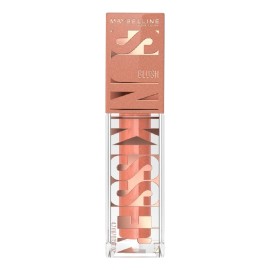 Maybelline Blush líquido Sunkisser Tono 03 Sol Search, 4.7ml - Rubor líquido formulado con Vitamina E, Ruboriza, broncea e ilumina, dura hasta 12H