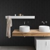 JiffDiff Wallpaper Peel and Stick Textured, 3D Black Embossed Wall