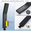 Shower Head with handheld, High Pressure 8'' Rain Shower Head/Brass