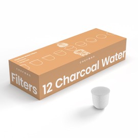 Chefman Water Filter Refill Cartridges, 12 Count of Replacement Water Filter Cartridges, Compatible with the Chefman Caffeinator Models