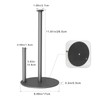 Paper Towel Holder Countertop, Standing Paper Towel Roll Holder for