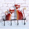Cat Shape Wall Hook Rack Coat Hat Wall Hanger Holder