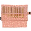 Seeknit Circular Knitting Needles Set, Bamboo, Pink, Standard