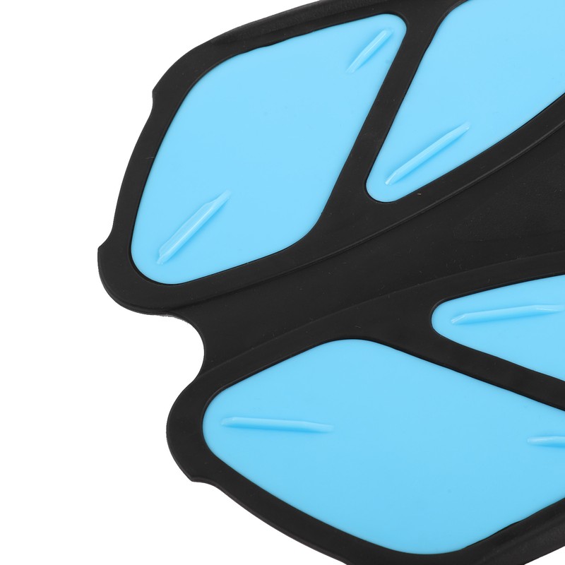 1 Pair Adjustable Diving Fins Soft TPR Open Heel Long