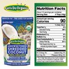 Lets Do Organic Shredded Coconut Unsweetened - Reduced Fat Coconut