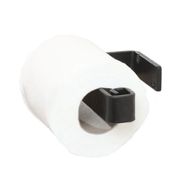 Handmade Wrought Iron Toilet Paper Holder – Black Iron Bathroom Accessories – Farmhouse, Vintage, Western, Rustic Décor – Easy to Install, Strong, Sturdy Wall Mount Toilet Paper Holder #MD11006-B