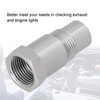 2Pcs Oxygen Sensor Adapter Welding Plug Engine Auxiliary with Filter