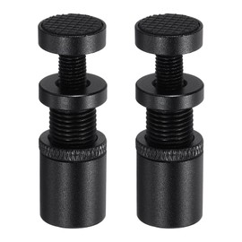 MECCANIXITY 2Pack Graphics Card GPU Support Bracket, GPU Stand Holder Magnetic Base 27-50mm Adjustable Height Brace for Desktop Video Card, Aluminum Alloy Black