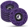 5 Pack Strip Discs Stripping Wheel for Angle Grinders Clean and Remove Paint, Rust Welds, Oxidation (4-1/2'' x 7/8'')