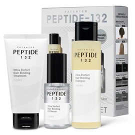 COSRX PEPTIDE 132 Hair Care Set - Bonding Shampoo, Treatment & Oil Serum, Bond Repair Treatment Hair Gift Set for Damaged, Dry Hair, Daily Scalp Treatment for Dandruff, Dry, Itchy or Flaky Scalp