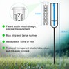 Rain Gauge, Freeze Proof Rain Gauge Outdoor with Stake, Upgrade