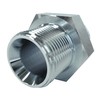 Flowbal Hose Adapter SS (Trivalent) FR09-3 1/8 for Hydraulics