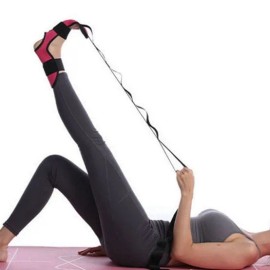 다리 스트레칭 밴드 근막 스트레칭 밴드 고탄력 휴대용 피트니스 헬스 요가 스포츠 보조 기구 Leg Stretching Band Fascia Stretching Band High Elastic Portable Fitness Health Yoga Sports Accessory