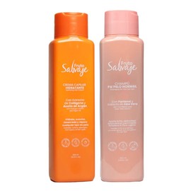 shampoo and Styling Cream (2 pack) frutos salvaje colombiano by marcela fruto salvaje shampoo Amber de Primavera y Crema Hidratante otoño naranja frutos salvaje