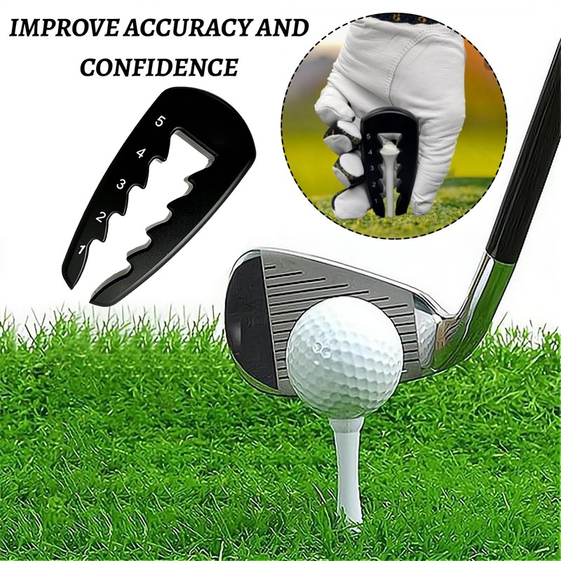 1pcs Adjustable Golf Tee Height Tool,Golf Tee Height Setter,Adjustable Golf