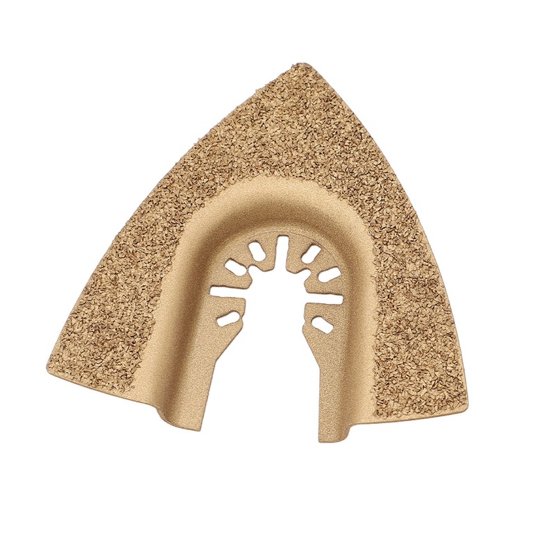 10Pcs Oscillating Saw Blade Triangle Semicircular High Carbon Steel Multitool