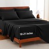 CozyLux Extra Deep Pocket Queen Sheets - 6 Piece Sheet
