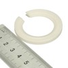 Cheeroyal 10 Pcs Plastic Lamp Shade Ring Converter,E27 to E14