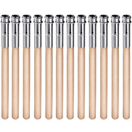 Pack of 12 Pencil Holder Extender, Pen Extender, Wooden Pencil Extender, Writing Pencil Extender, School Pencil Extender, for Artists, Pens, Prism Pens, Sketch, Pencil, School Office