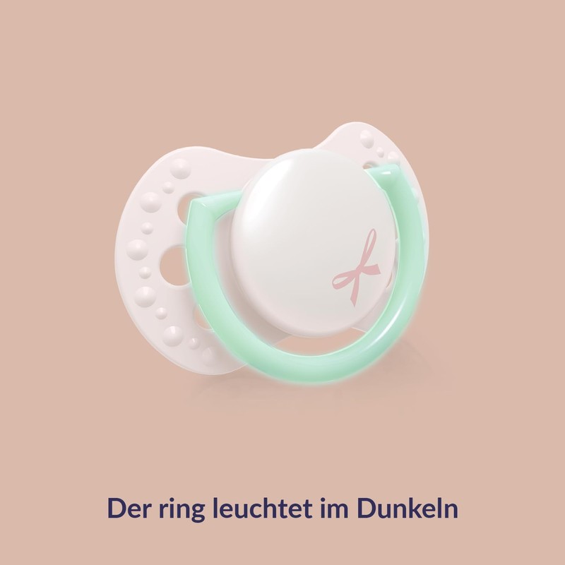 Difrax Lovi Dynamic Dummy Newborn Pink