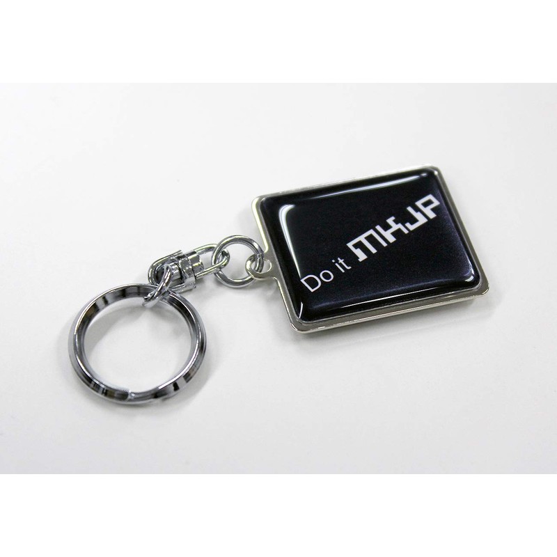 mkjp Custom Keychain Hiace thr200 V Late Base White -