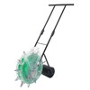 Manual Garden Seeder Hand-Push Roller Seeding Fertilizer Applicator Peanut Planter