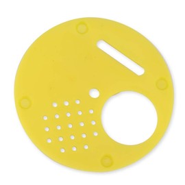 Haofy Bee Nest Door Plastic Bee Hive Entrance Disc Round Beehive Beekeeping Tools Pack of 12